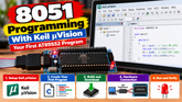 8051 Programming With Keil µVision: Your First AT89S52 Program