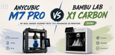 Anycubic M7 Pro vs Bambu Lab X1 Carbon: My Real Maker Journey With Two Advanced 3D Printers