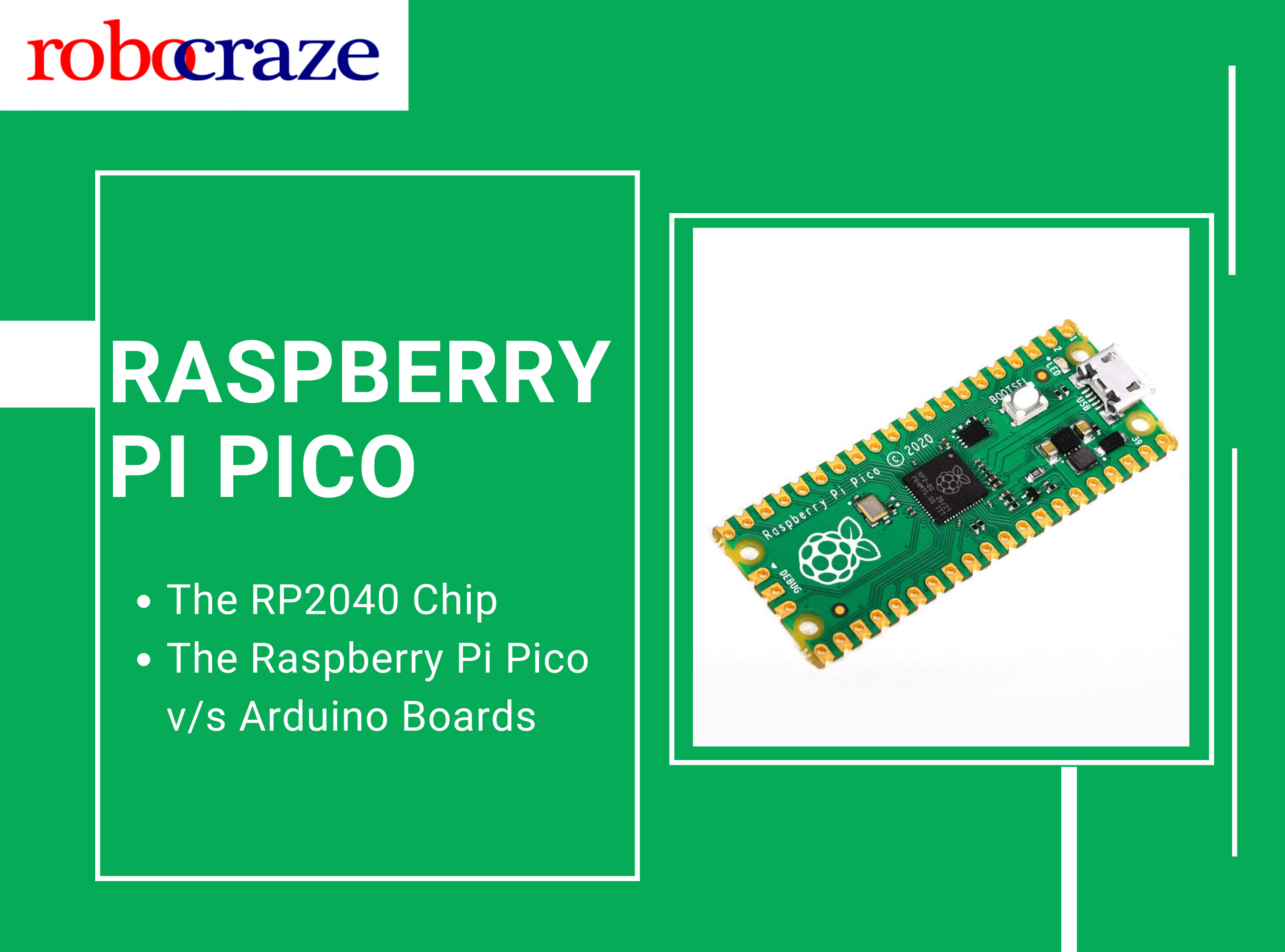 What is Raspberry Pi Pico - Robocraze