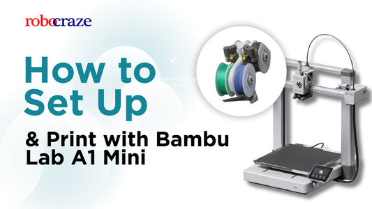 How to Set Up and Print with Bambu Lab A1 Mini - Cover image