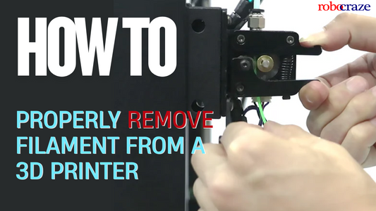 How to Properly Remove Filament from a 3D Printer - Cover image