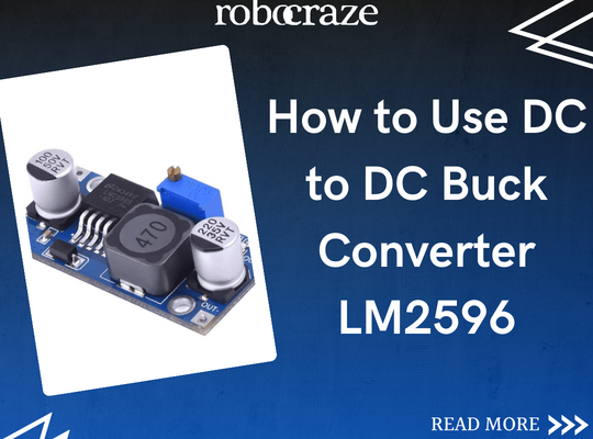 LM2596 Step Down DC-DC Buck Converter 5V - ADIY