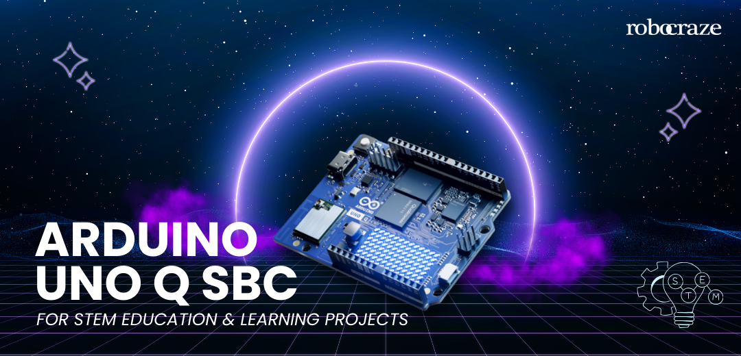 Arduino Uno Q SBC for STEM Education & Learning Projects – Robocraze