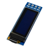 0.91" Blue OLED Display Module – OLED screen for microcontrollers & DIY projects.-OLED Display -Robocraze