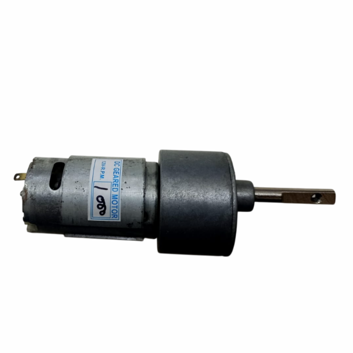 12V 1000 RPM Johnson DC Gear Motor - Grade B, high-speed motor for automation & DIY robots β Electric Motors - Robocraze