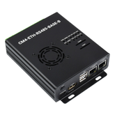 Waveshare CM4-ETH-RS485-BOX-B-EU Dual ETH Mini Computer For Raspberry Pi CM4 with Dual ETH & 4CH RS485