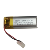 3.7V 300 MAH LIPO Rechargeable Battery- Batteries and Power Supply - LiPO Batteries and Chargers -Lipo Battery -Robocraze