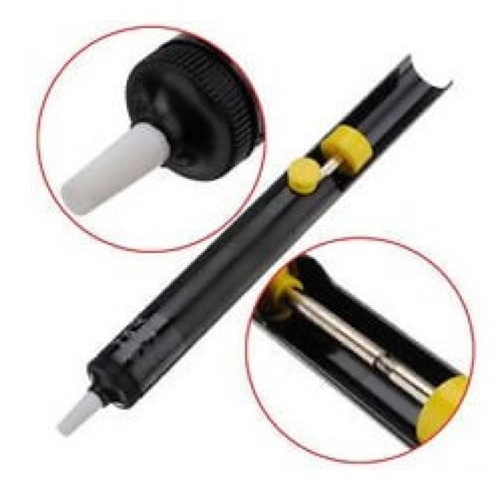Desoldering Pump – Easy-to-use desoldering pump for clean solder removal – soldering machine - Soldering Kit - Robocraze