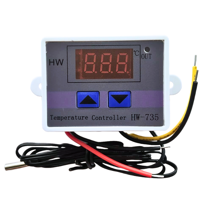 XH-W3001 Smart Thermostat – LED digital microcomputer temp controller with probe. -Robocraze