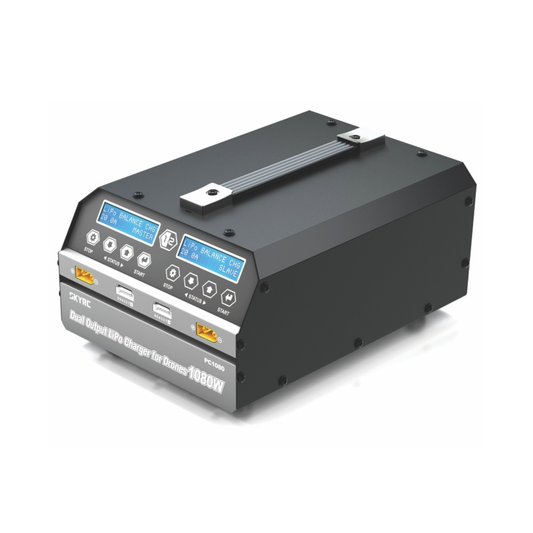 SKYRC PC1080 Dual Channel LiPo Charger – For FPV aircraft, RC drones & quadcopters - DIY Drone Parts - Robocraze