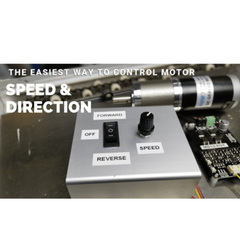 Cytron 10Amp 7V-30V Switch Control Potentiometer with DC Motor Driver -Motors & Mechanical
-Motor Drivers -Robocraze