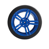 65mm TT BO Motor Robot Rubber Wheel -Robocraze