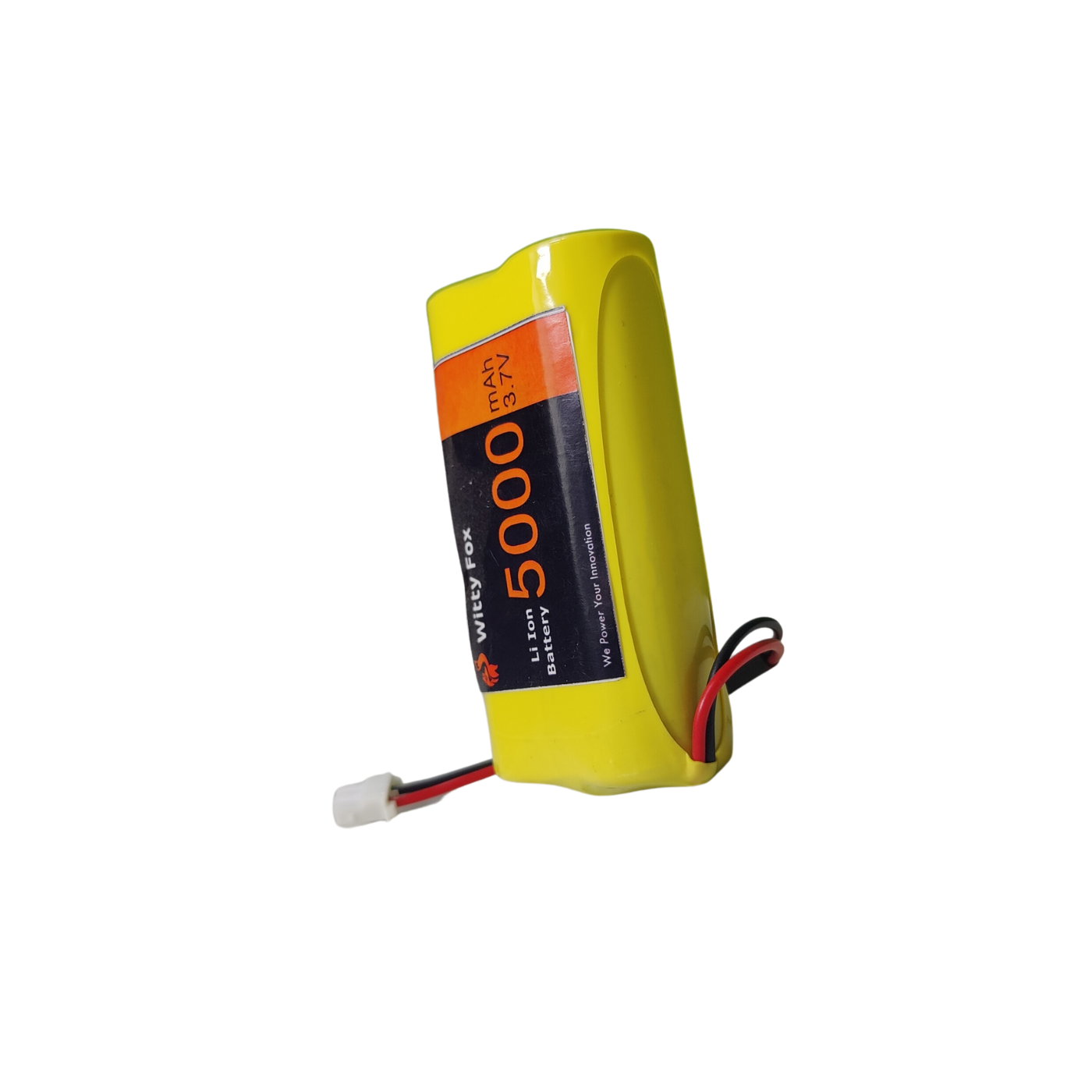 Witty Fox 3.7V 5000mAh Li-ion Battery – Rechargeable battery for gadgets. -Lithium Battery -Robocraze