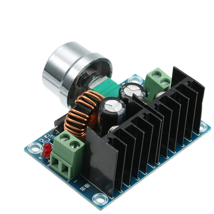 XL4016E1 4-40V to 1.25-36V 8A Buck β XL4016E1 buck module for DC applications. -Power Converter -Robocraze