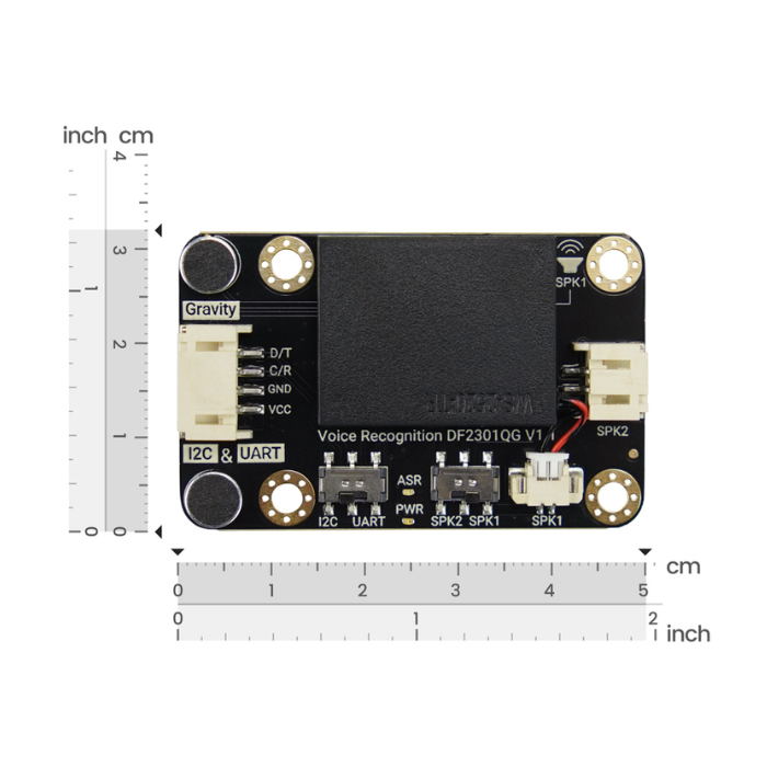 Gravity: Offline Voice Sensor – Voice sensor for Arduino, ESP32 & Micro:bit. -Voice Recognition Sensor -Robocraze