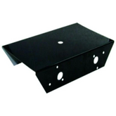 Black Metal 4WD Chassis (190x100mm) – Compact 4-wheel chassis for robotics. -Robot Wheels and Chassis -Robocraze