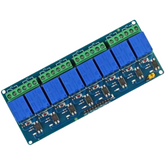 8 Channel 5V Relay Board – Multi-channel 5V relay board for home automation. -Relay Module -Robocraze