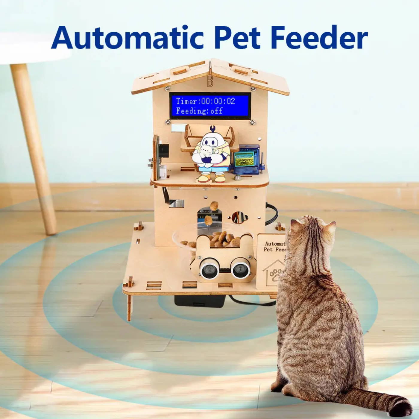 5-in-1 ACEBOTT ESP32 STEM School Smart Home Kit - Level 2 QE024