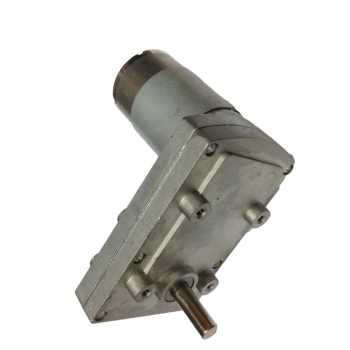 12V 500 RPM DC Rectangle Gear Motor with High Torque -Motors & Mechanical -Rectangle Geared Motor -Robocraze