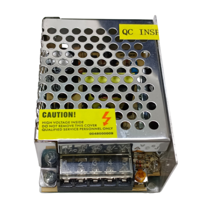 12V 5A SMPS – 12V 5A SMPS power supply for Arduino, LED lighting & security systems. -Power Supply -Robocraze