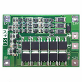 3S 40A 11.1V 12.6V Li-ion BMS – 40A BMS with balance function for lithium batteries. -Battery Protection -Robocraze