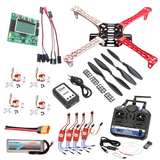 Quadcopter DIY Drone Combo Kit for Beginner -Complete Drone Making Kit -Robocraze
