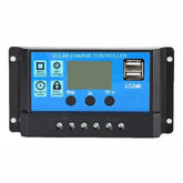 20A Digital PWM Solar Controller with LCD and USB Output Port