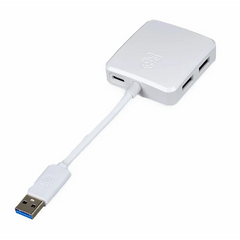 Official Raspberry Pi USB 3 Hub – High-speed USB expansion for seamless connectivity -Robocraze