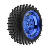 85mm Large Robot Wheel – High-traction wheels for smart car projects. -Robot Wheels and Chassis -Robocraze
