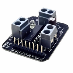 L293D Motor Driver IC Module – Efficient motor driver for robotics & automation. -Robocraze