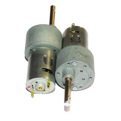 500 RPM 12V DC Johnson Geared Motor (Grade B) -Motors & Mechanical -Johnson Motor - Grade B -Robocraze