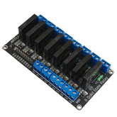 5V 8 Channel SSR Module – 8-channel solid-state relay module for automation. -Relay Module -Robocraze