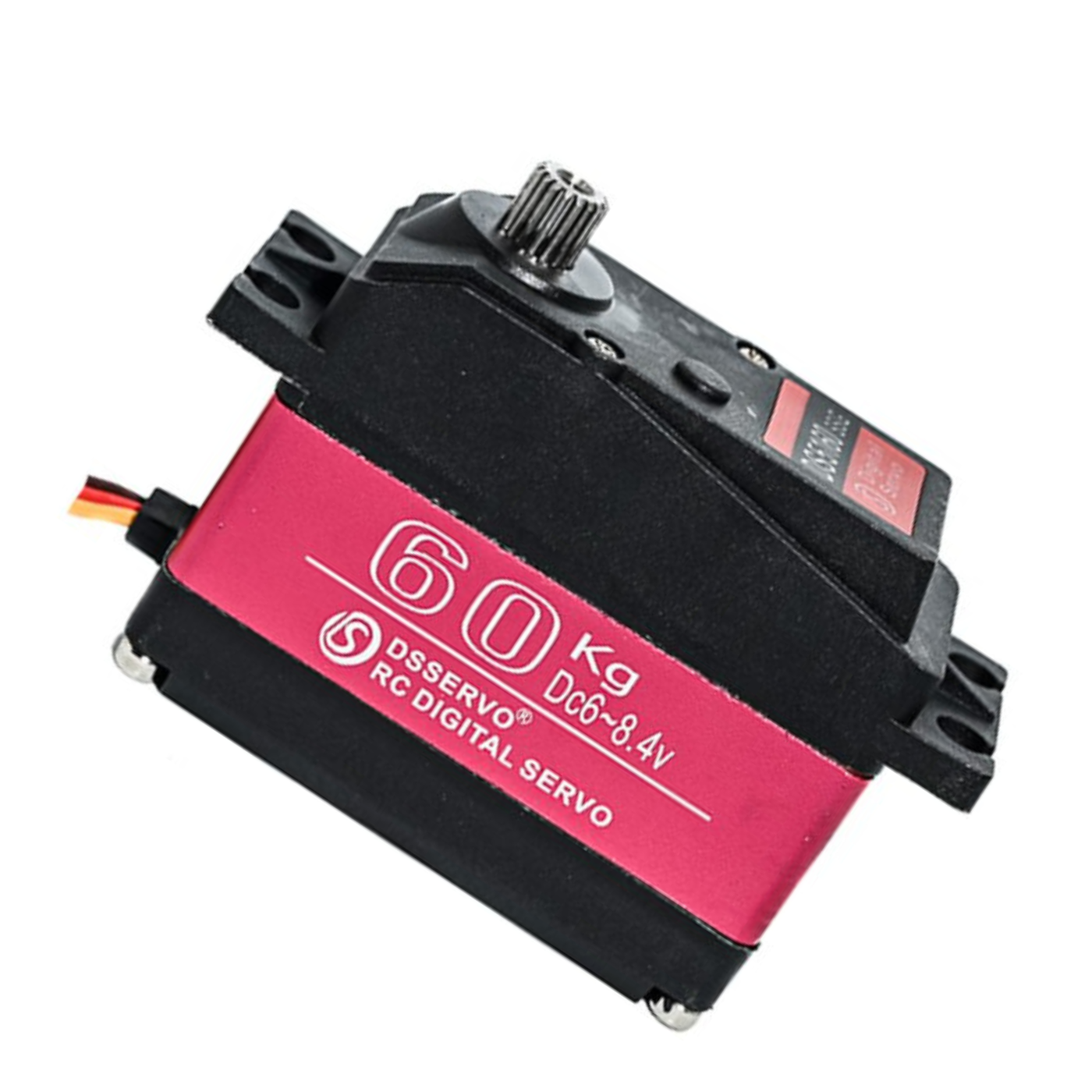 60kgcm Metal Gear Servo Motor Ultra Torque Quarter Scale -Motors & Mechanical -Servo Motors -Robocraze