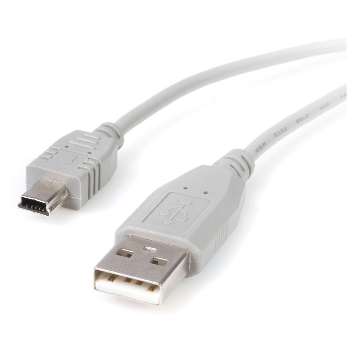 Mini USB 2.0 Cable for Arduino 30cm – Compact Arduino USB Cable for seamless data transfer (color may vary). -Robocraze