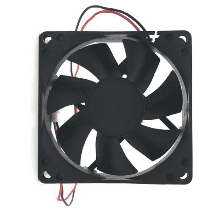 D80SH-12 8025 12V cooling fan for power supply and 3D printer enclosures -Cooling Fan -Robocraze