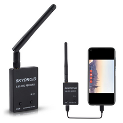 SKYDROID UVC Mini FPV Receiver 5.8G 150CH – FPV receiver for drones & aircraft models. -DIY Drone Parts -Robocraze