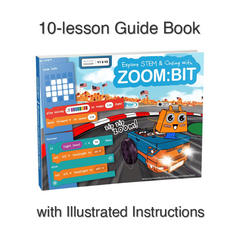 Cytron ZOOM:BIT Robot Car Kit for micro:bit (without micro:bit) -DIY Kits -Robotic Kits -DIY Car Kits -Robocraze