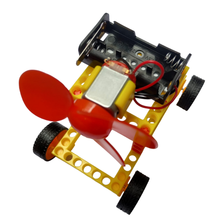 DIY Colorful Wind Generator Car – Hands-on DIY Kits, energy STEM Kits & innovative Robot Kits for science. -Robocraze
