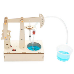 DIY Wooden Oil Pump Educational Stem Kit Toy -STEM toy for kids -Robocraze