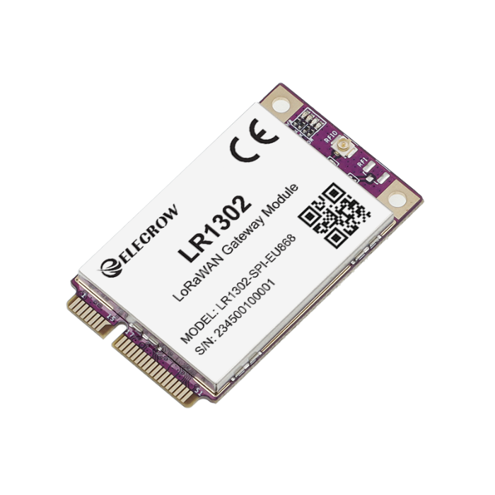 Elecrow LR1302 LoRaWAN Gateway Module SPI EU868 SX1302 Long Range Gateway Module Support 8 Channels -IOT & Wireless Boards -LORA -Robocraze