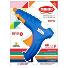 Me-95+ Mario 60W Hot Melt Glue Gun – High-quality glue gun for crafts & DIY repairs. -Hot Glue Gun and Sticks -Robocraze