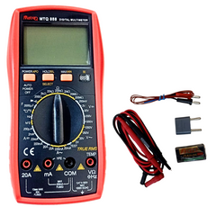 MetroQ MTQ-888 Digital Multimeter – Accurate meter for voltage & resistance measurement.-Digital Multimeter -Robocraze