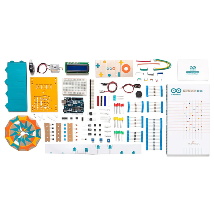 Official Arduino Starter Kit with Exam Certification -Arduino -Arduino official Kits -Robocraze