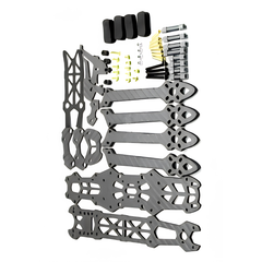 Robocraze Mark4 5 Inch 225mm Carbon Fiber FPV Racing Drone Freestyle Frame Kit -Robocraze