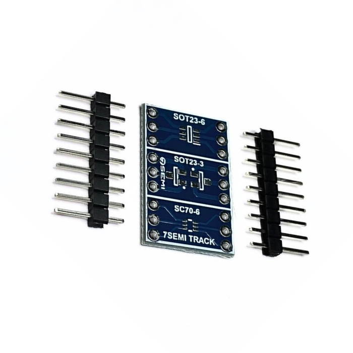 SOT23-6 SOT23-3 SC70-6 Adapter PCB Board -7Semi -Electronic Modules -Breakout Boards -Robocraze