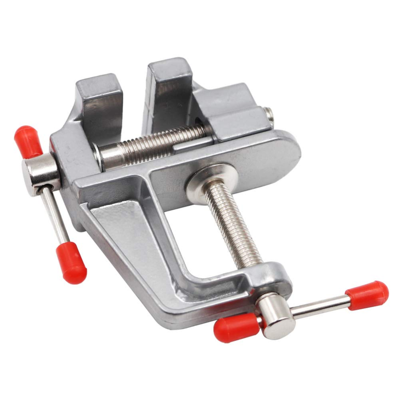 Small Bench Vice Clamp for PCB – Secure PCB holder for soldering & repairs – PCB clamp - Hand Tool - Robocraze