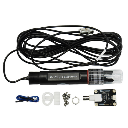 DFRobot Gravity 7/24 Industrial Analog pH Meter Kit for Arduino & Raspberry Pi Project -Robocraze