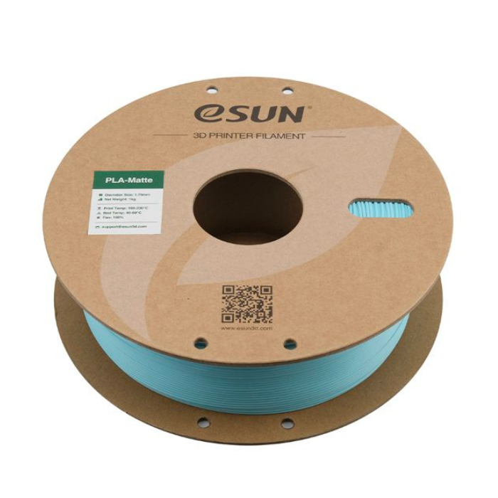 eSun 1.75mm PLA-Matte Light Blue Filament 1kg/roll -3D Printers/Pens -Filaments -Robocraze