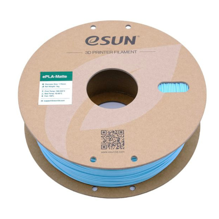 eSun PLA+ 1kg 1.75mm 3D Printing Filament Light Blue Color -3D Printers/Pens -Filaments -Robocraze