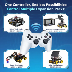 ACEBOTT QD010 Wireless Controller for Robot Car kit with Bluetooth Controller Expansion Pack